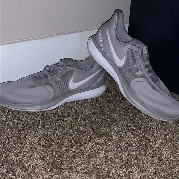 grey and pink nikes